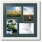 ArtToFrames Collage Photo Picture Frame with 4 - 5x7 inch Openings, Framed in White with Over 62 Mat Color Options and Plexi Glass (CSM-3966-179)